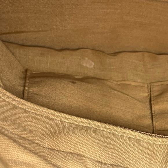 Cappelli Straworld Straw Beaded Handle Bag Boho Woven Raffia Purse Tan - Picture 11 of 11